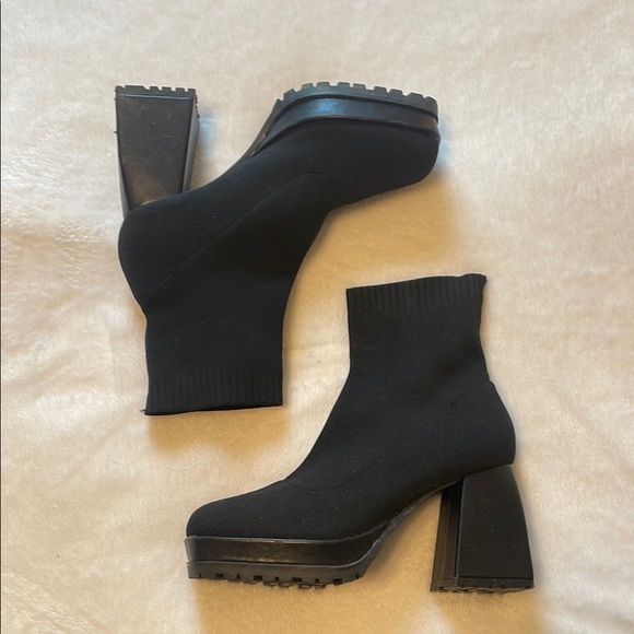 Lemonade | Black Women's Ankle Boots - Picture 1 of 3
